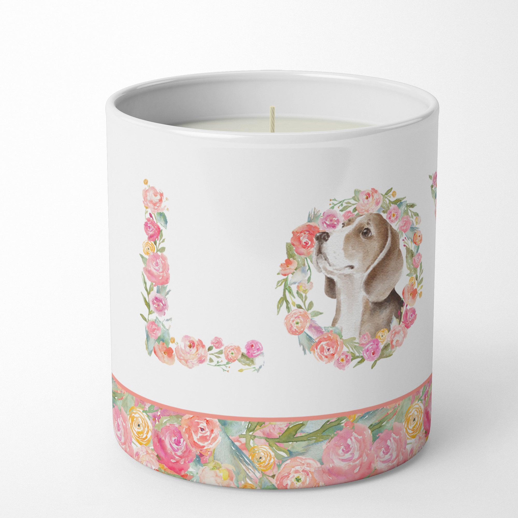 Beagle #5 LOVE 10 oz Decorative Soy Candle - the-store.com
