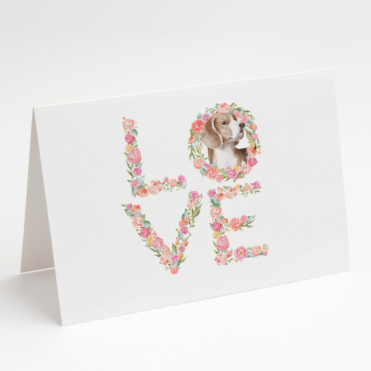 Buy this Beagle #6 LOVE Greeting Cards and Envelopes Pack of 8