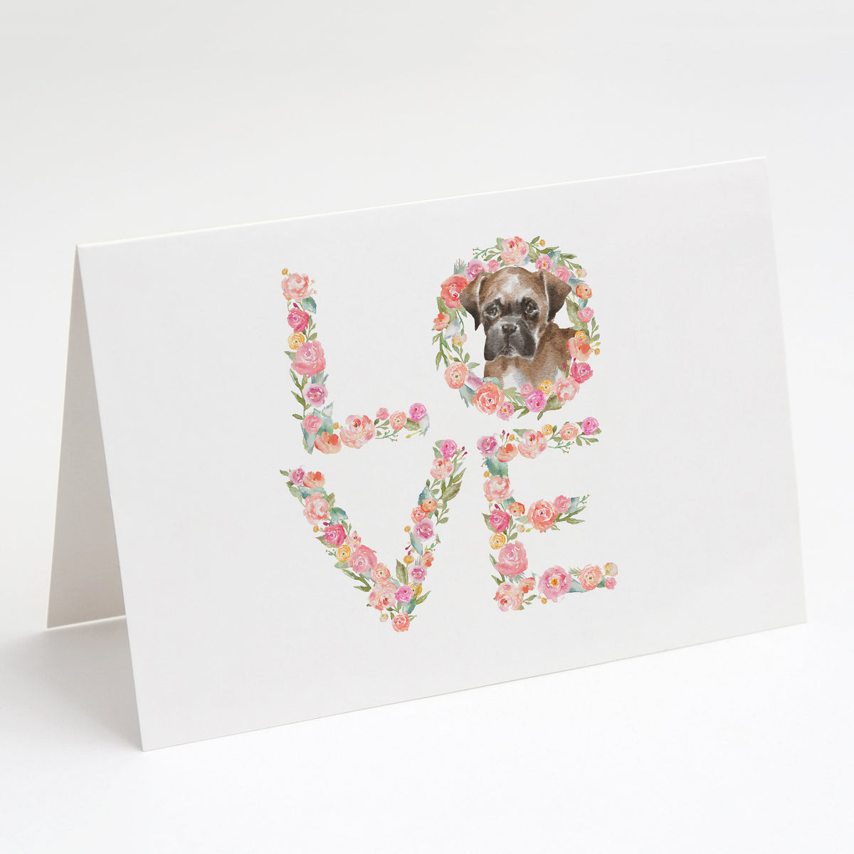 Buy this Boxer #2 LOVE Greeting Cards and Envelopes Pack of 8