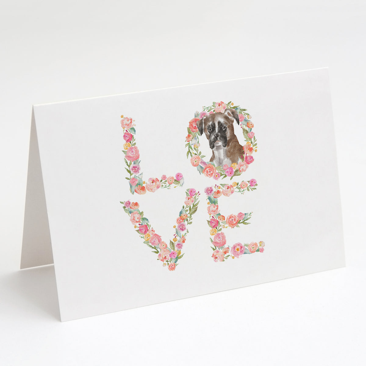 Buy this Boxer #3 LOVE Greeting Cards and Envelopes Pack of 8