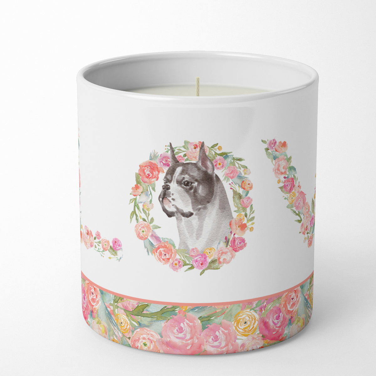 Buy this Boxer #4 LOVE 10 oz Decorative Soy Candle