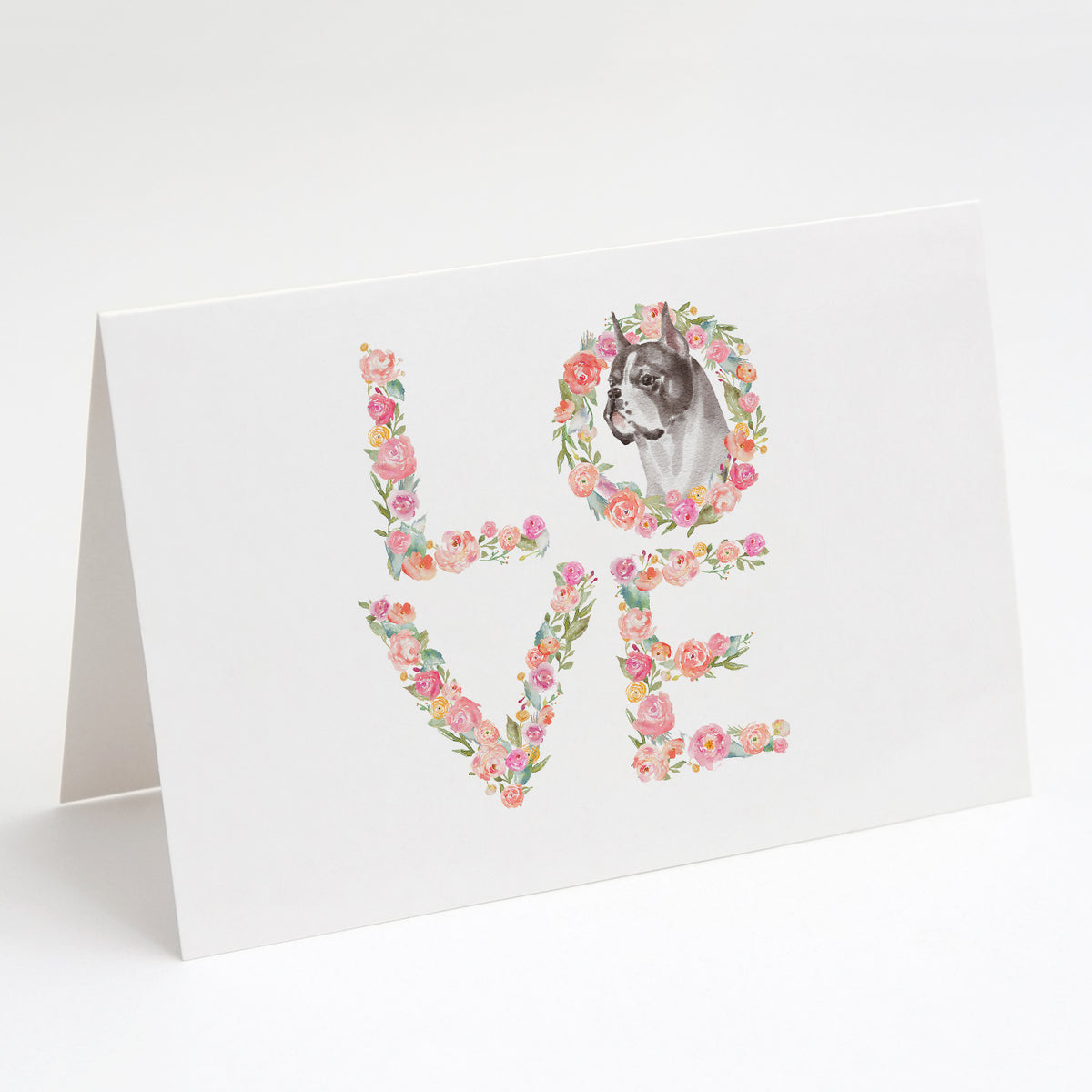 Buy this Boxer #4 LOVE Greeting Cards and Envelopes Pack of 8