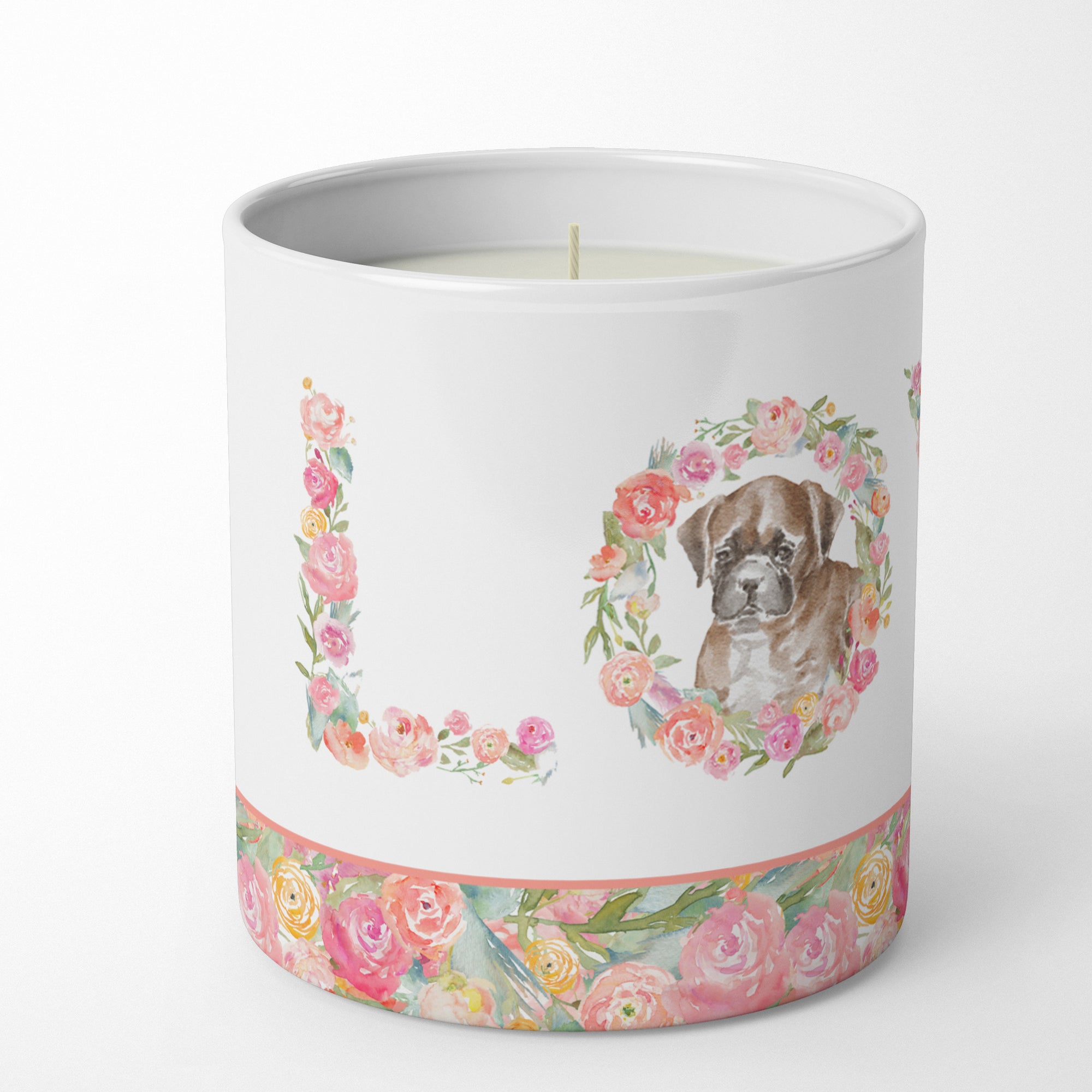 Boxer #6 LOVE 10 oz Decorative Soy Candle - the-store.com