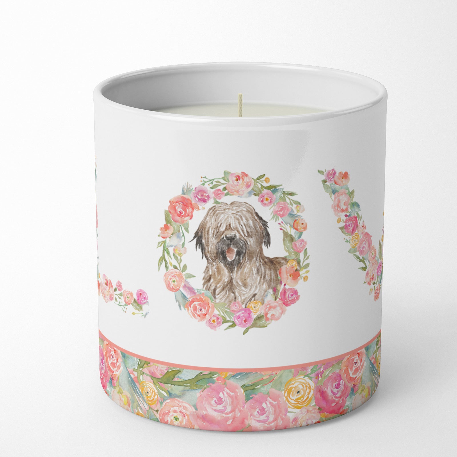 Buy this Briard #7 LOVE 10 oz Decorative Soy Candle