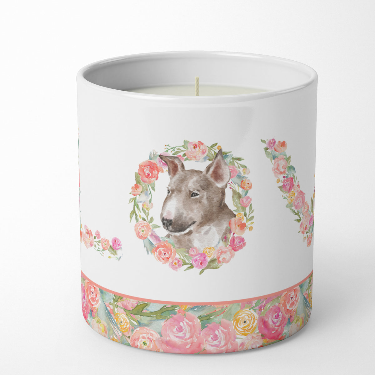 Buy this Bull Terrier #2 LOVE 10 oz Decorative Soy Candle