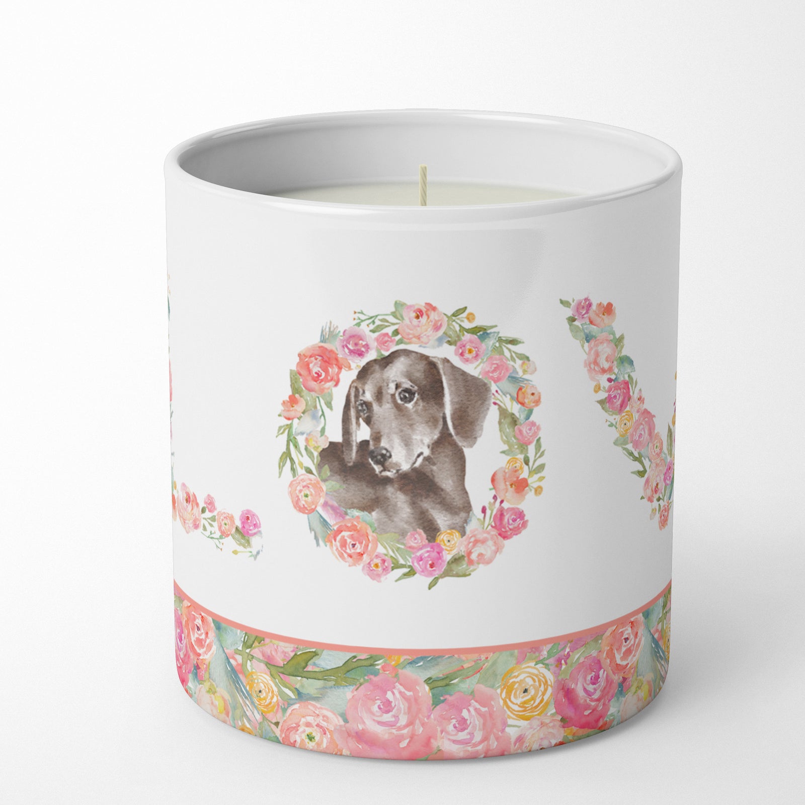Buy this Dachshund #11 LOVE 10 oz Decorative Soy Candle