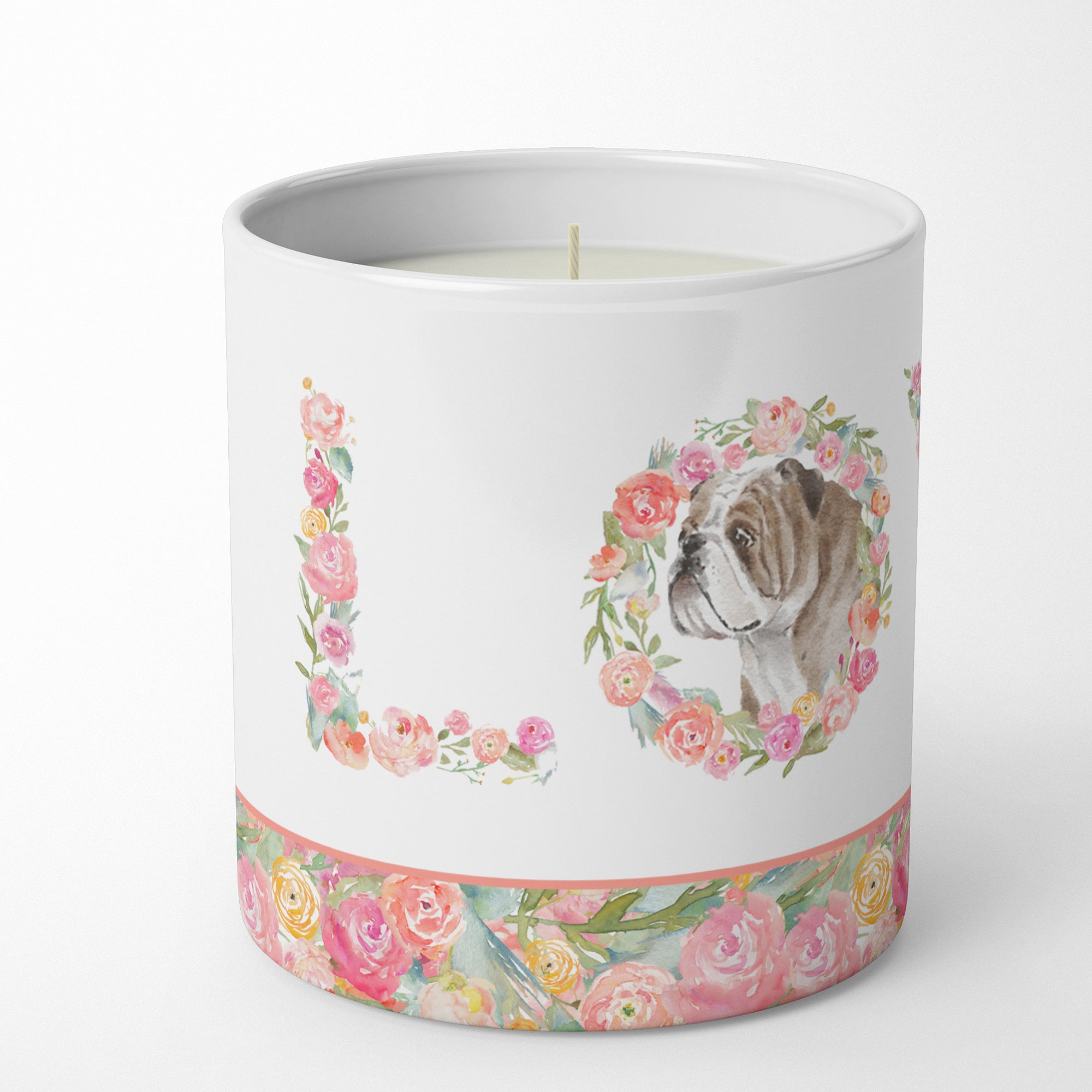 Buy this English Bulldog #5 LOVE 10 oz Decorative Soy Candle