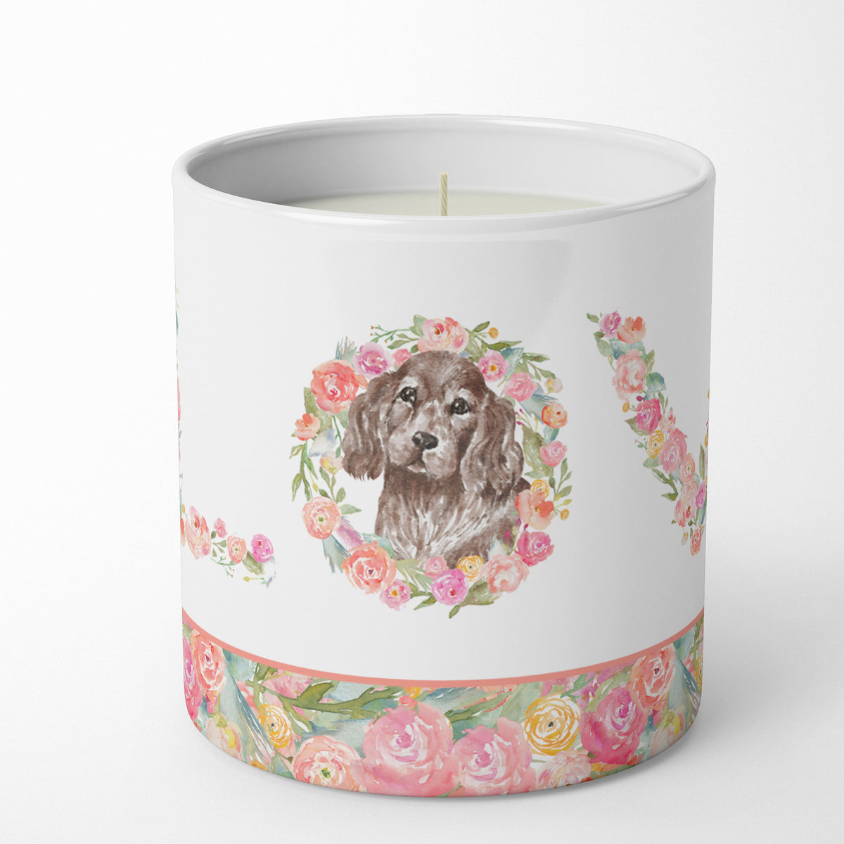 Buy this Cocker Spaniel #3 LOVE 10 oz Decorative Soy Candle