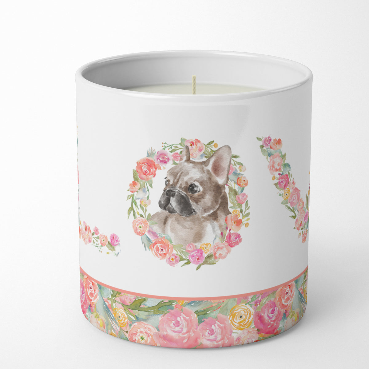 Buy this French Bulldog #2 LOVE 10 oz Decorative Soy Candle