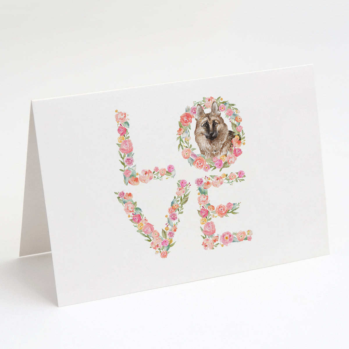 Buy this German Shepherd #1 LOVE Greeting Cards and Envelopes Pack of 8