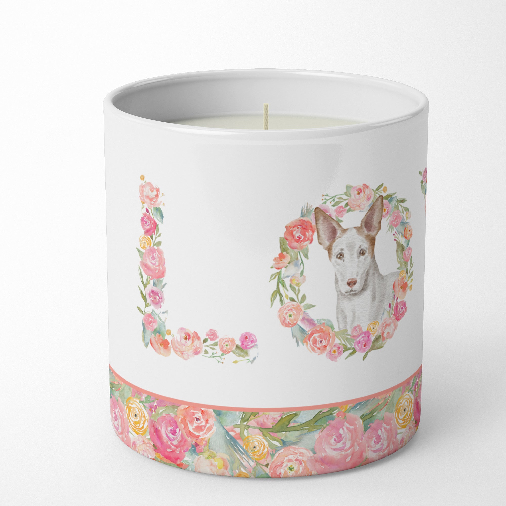 Ibizan Hound #1 LOVE 10 oz Decorative Soy Candle - the-store.com