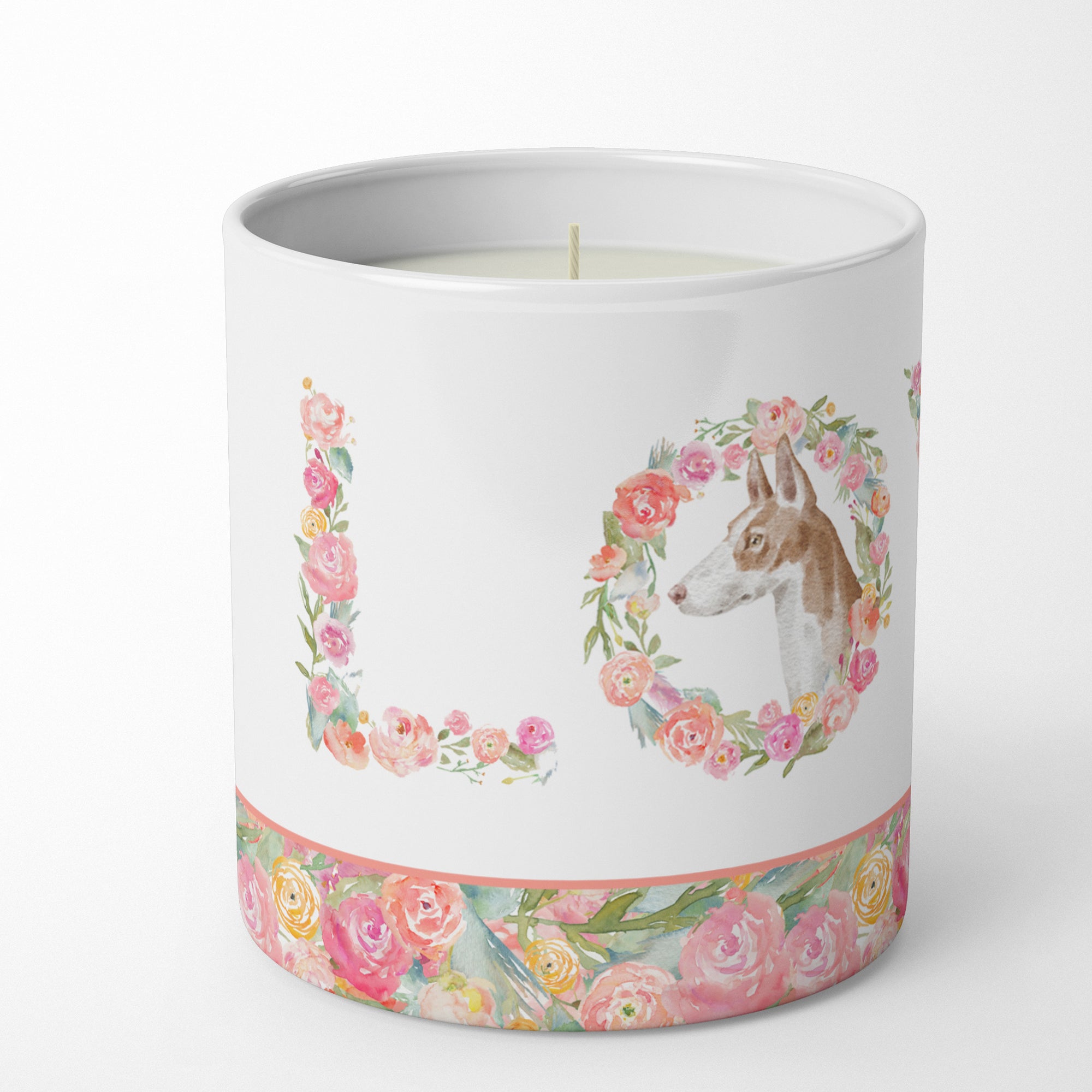 Buy this Ibizan Hound #6 LOVE 10 oz Decorative Soy Candle