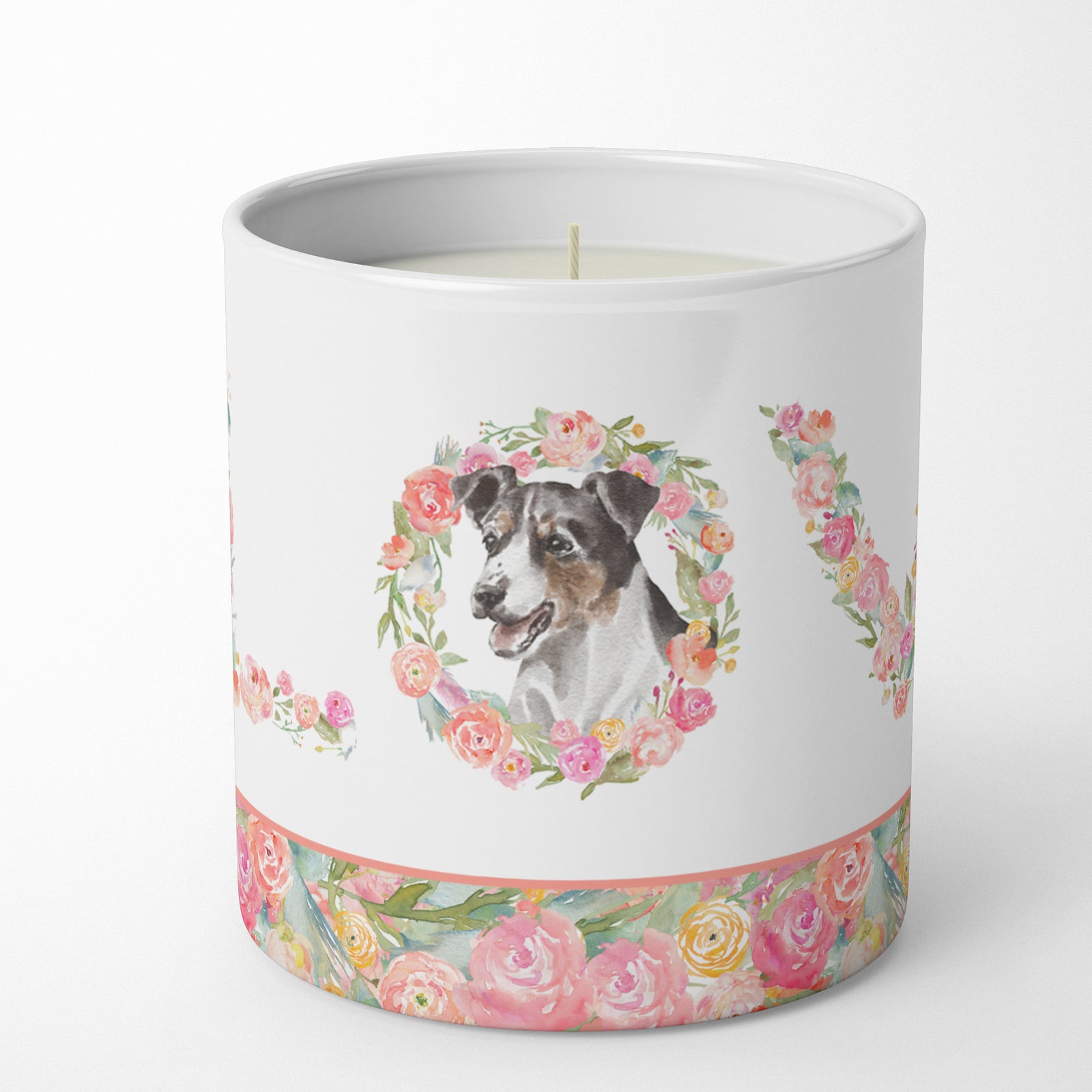 Buy this Jack Russell Terrier #4 LOVE 10 oz Decorative Soy Candle