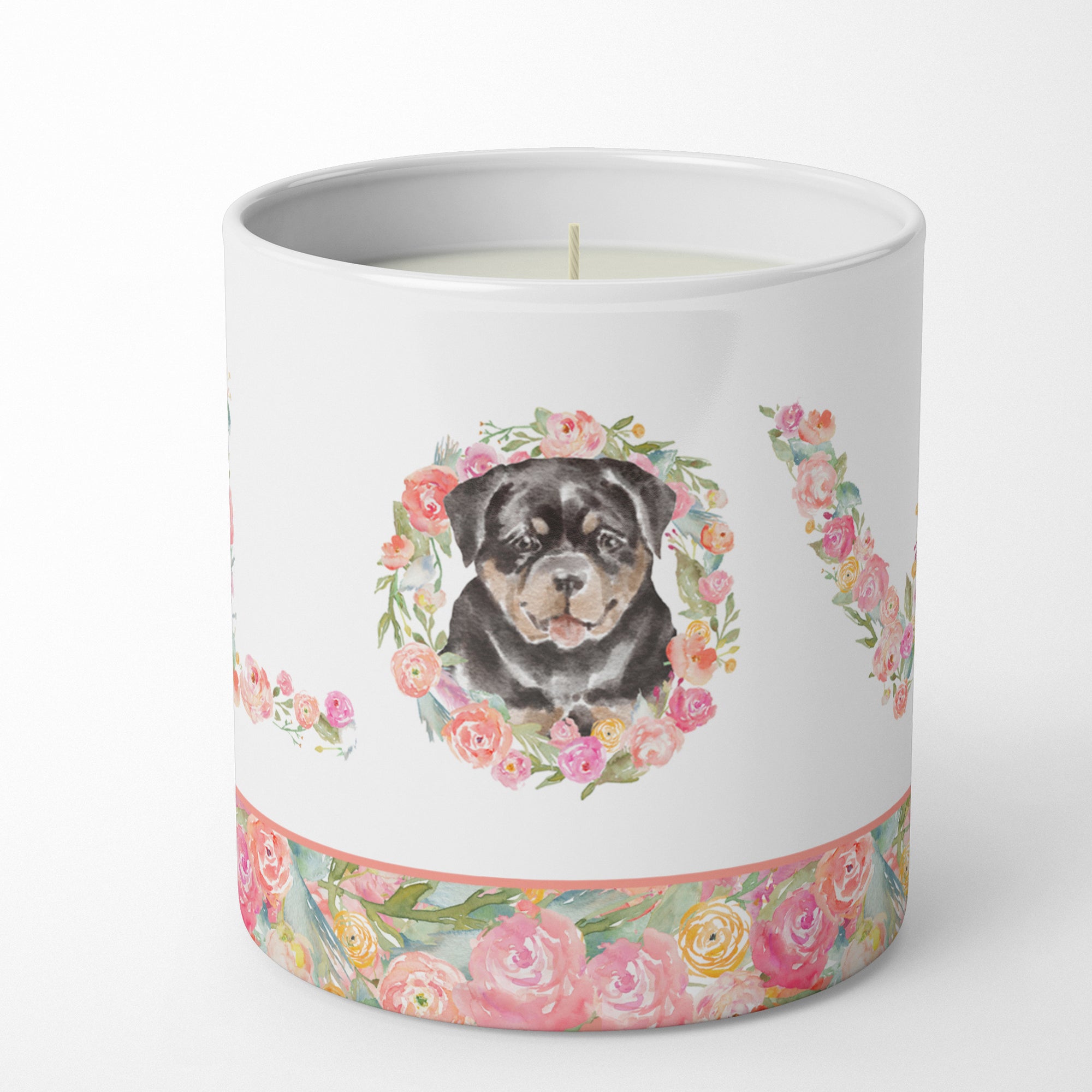 Buy this Rottweiler #2 LOVE 10 oz Decorative Soy Candle