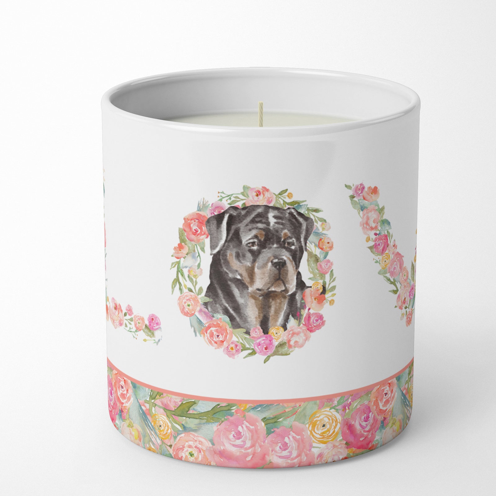 Buy this Rottweiler #6 LOVE 10 oz Decorative Soy Candle