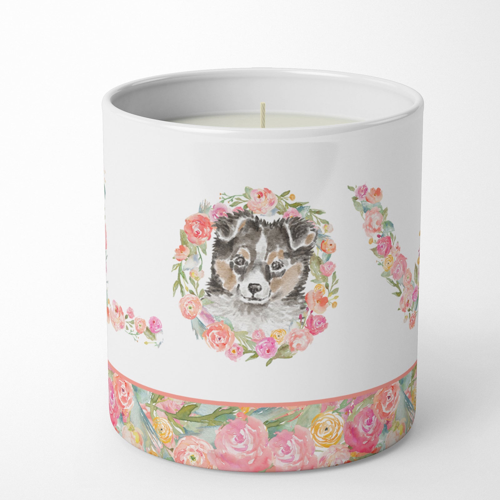 Buy this Sheltie #1 LOVE 10 oz Decorative Soy Candle