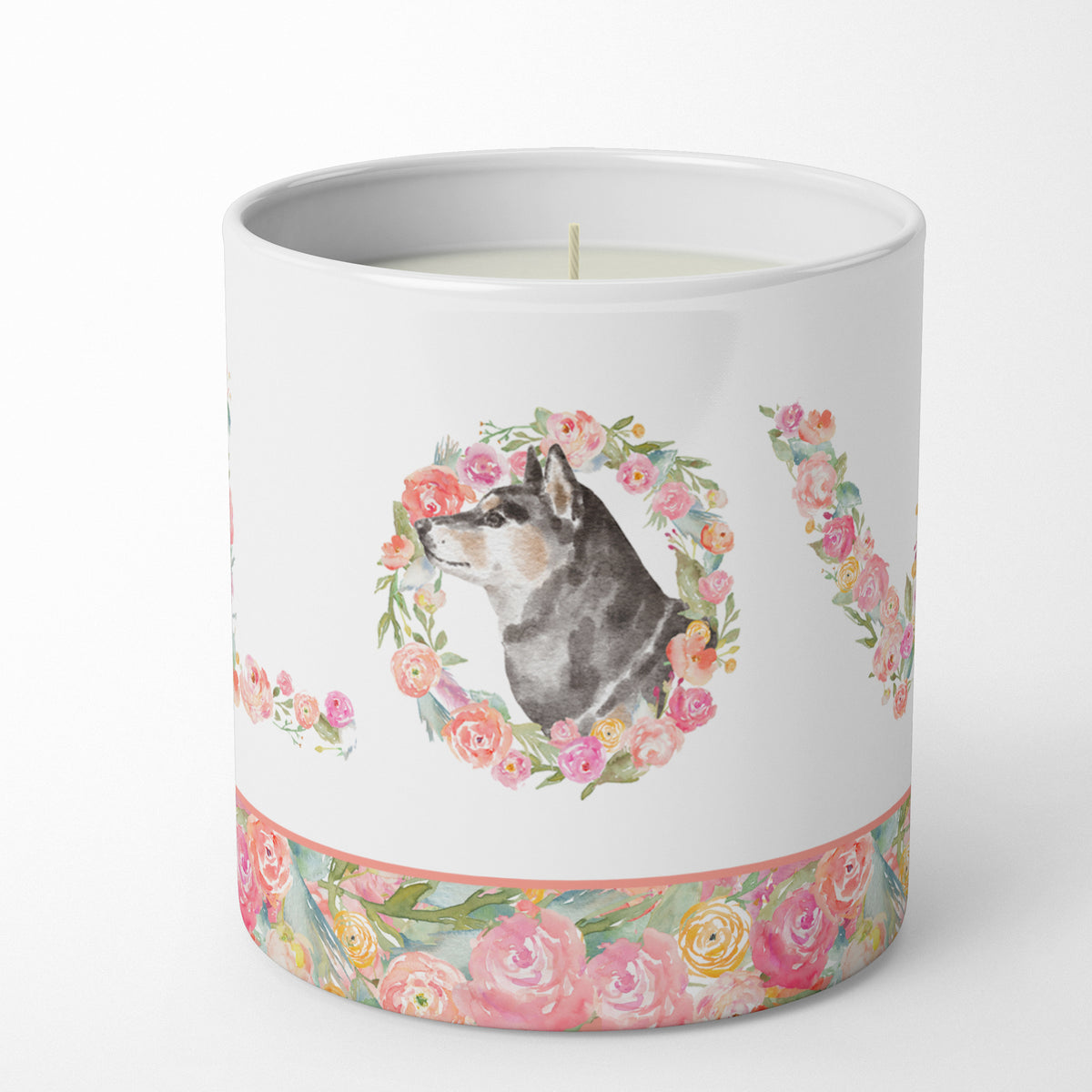 Buy this Shiba Inu #3 LOVE 10 oz Decorative Soy Candle