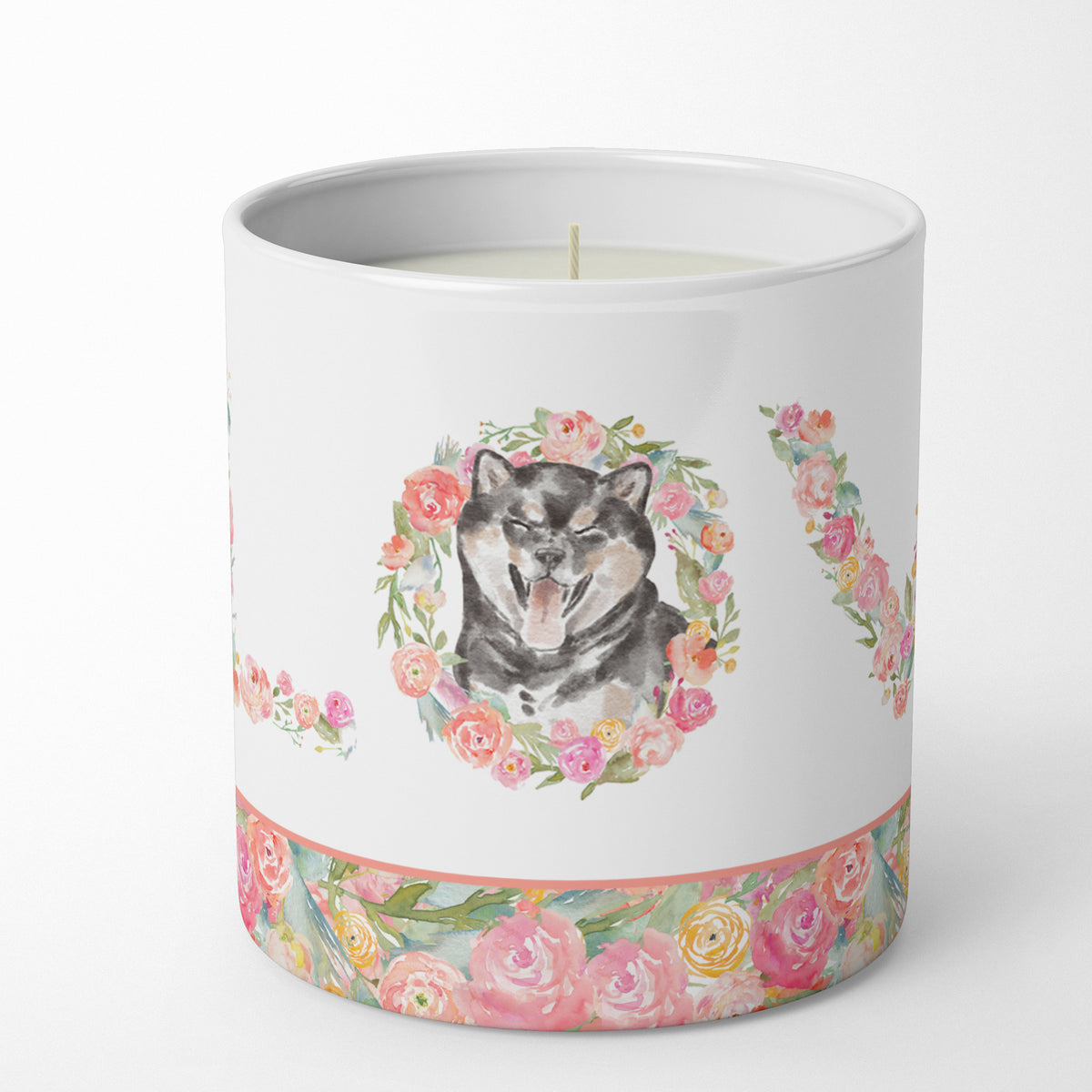 Buy this Shiba Inu #6 LOVE 10 oz Decorative Soy Candle