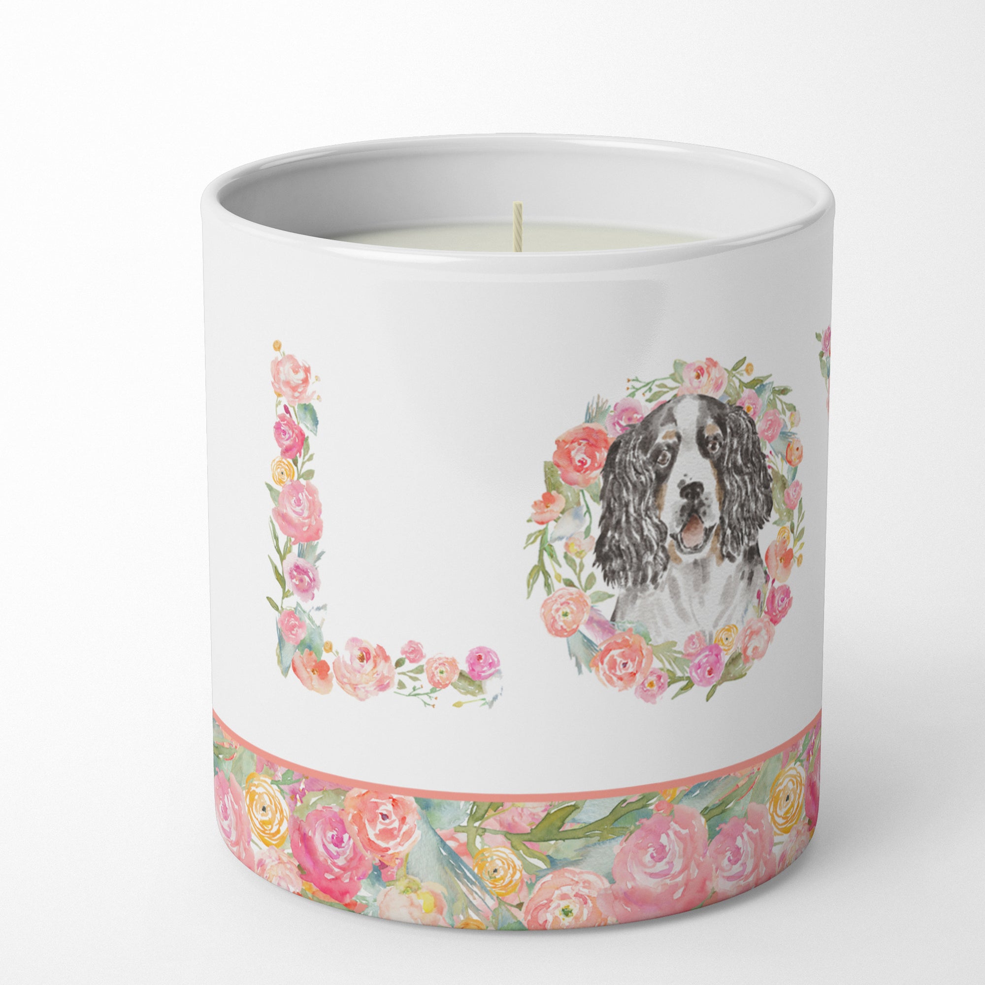 Buy this English Springer Spaniel #1 LOVE 10 oz Decorative Soy Candle