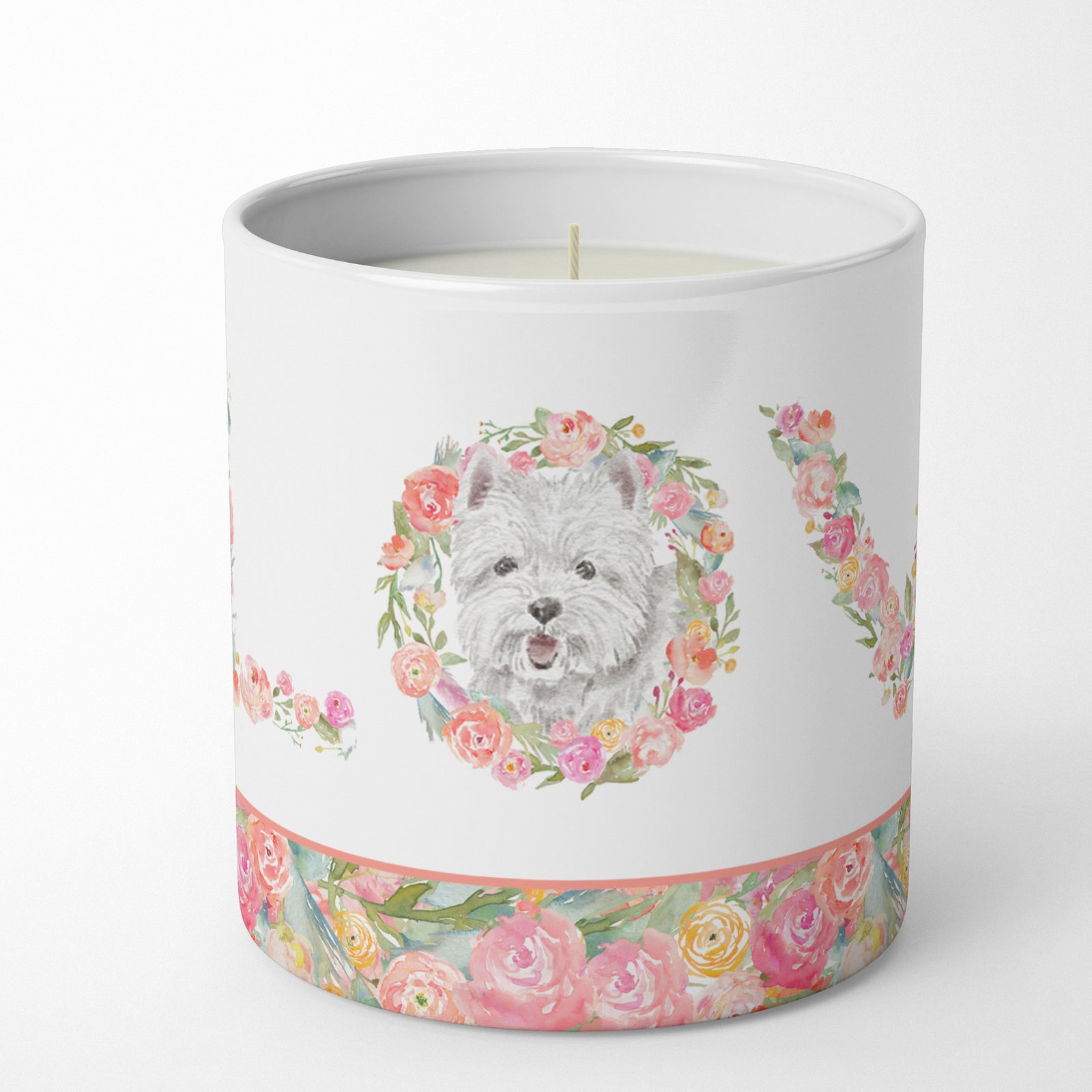 Buy this Westie #1 LOVE 10 oz Decorative Soy Candle