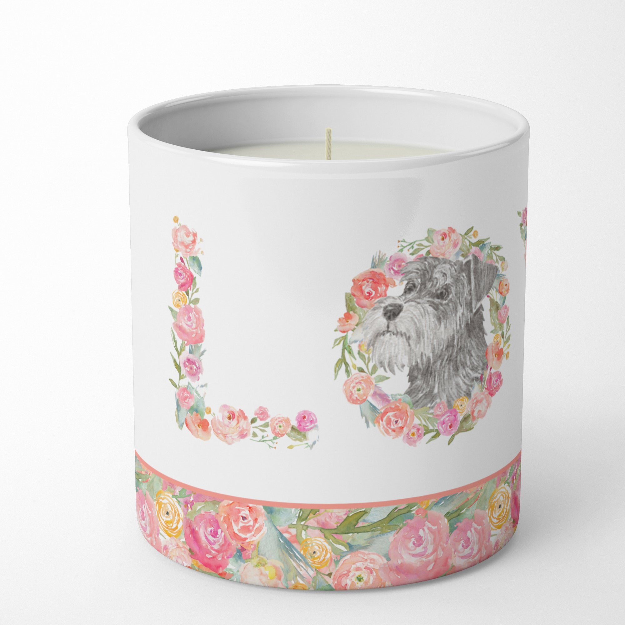 Buy this Schnauzer #1 LOVE 10 oz Decorative Soy Candle