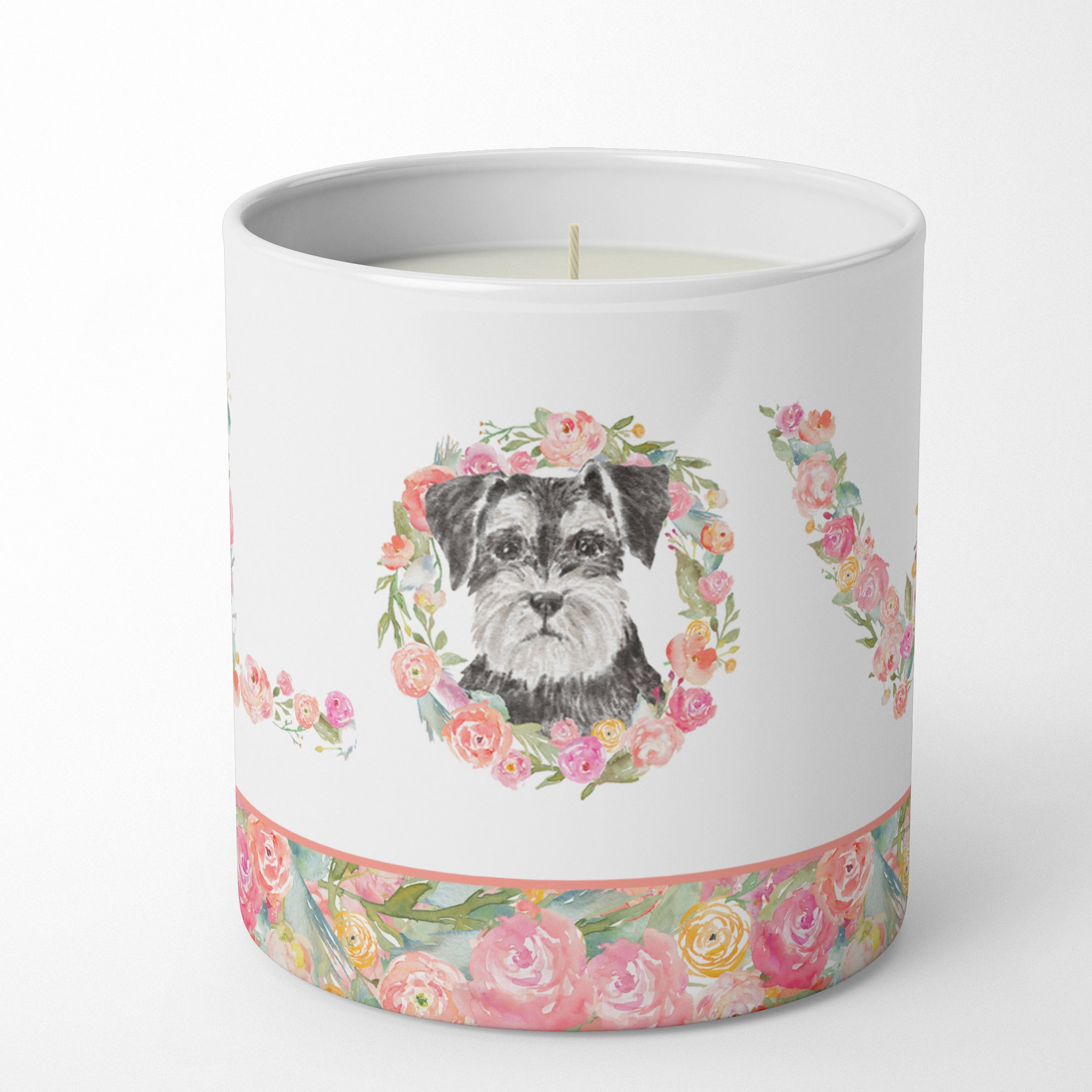 Buy this Schnauzer #2 LOVE 10 oz Decorative Soy Candle