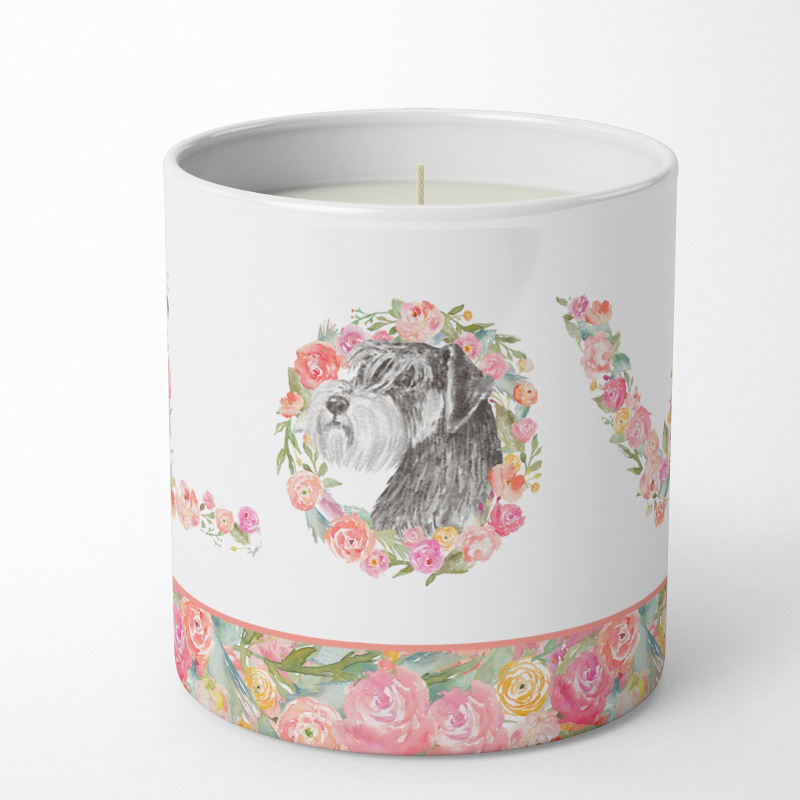 Buy this Schnauzer #3 LOVE 10 oz Decorative Soy Candle