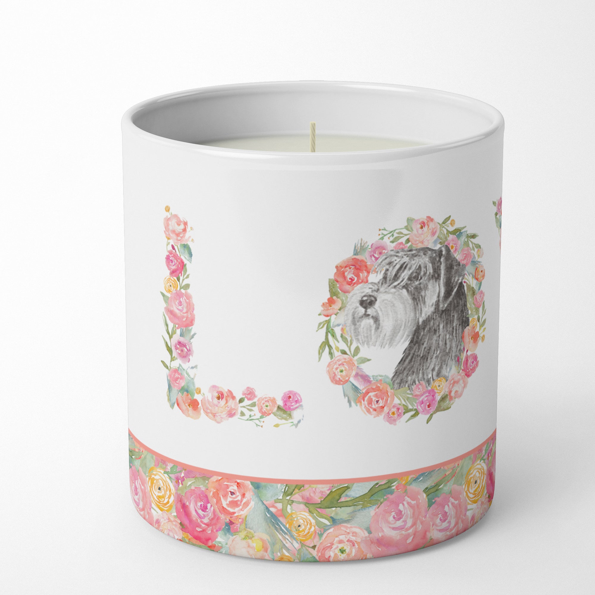 Buy this Schnauzer #3 LOVE 10 oz Decorative Soy Candle