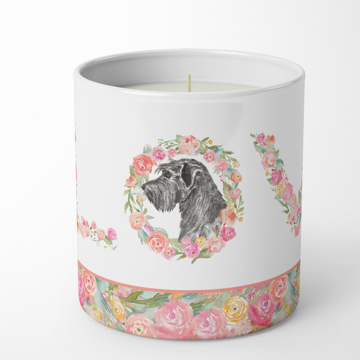 Buy this Giant Schnauzer LOVE 10 oz Decorative Soy Candle