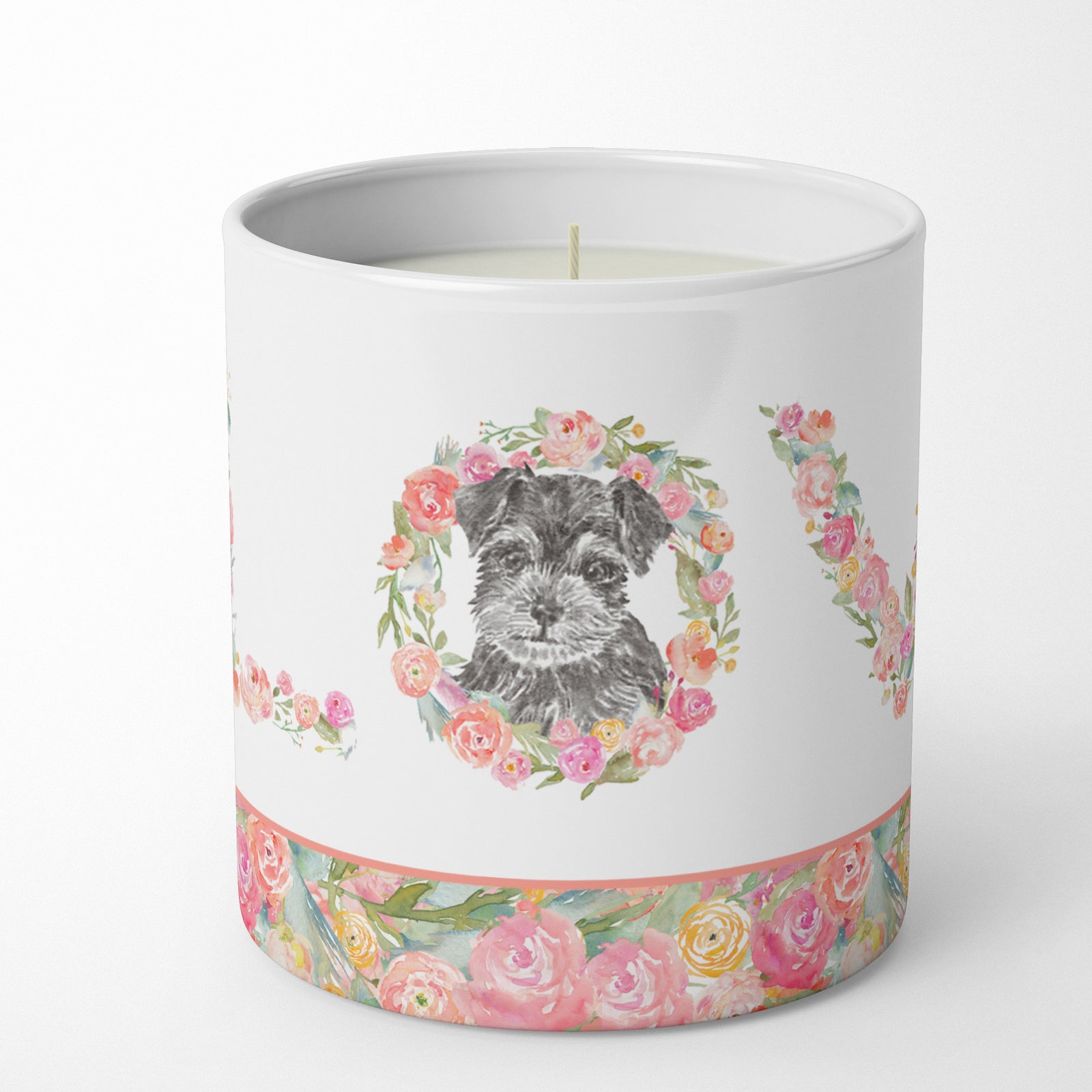 Buy this Schnauzer #4 LOVE 10 oz Decorative Soy Candle