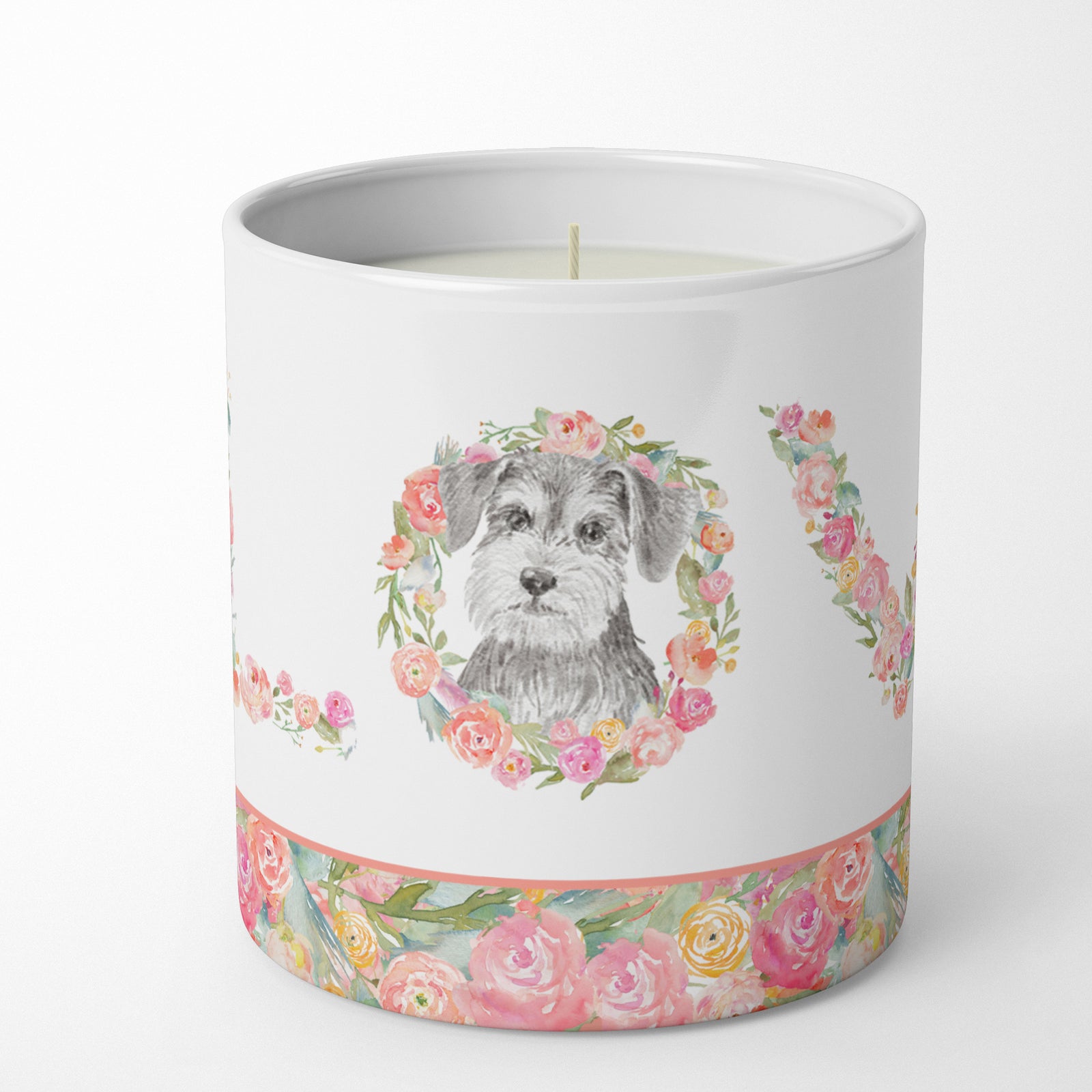 Buy this Schnauzer #6 LOVE 10 oz Decorative Soy Candle