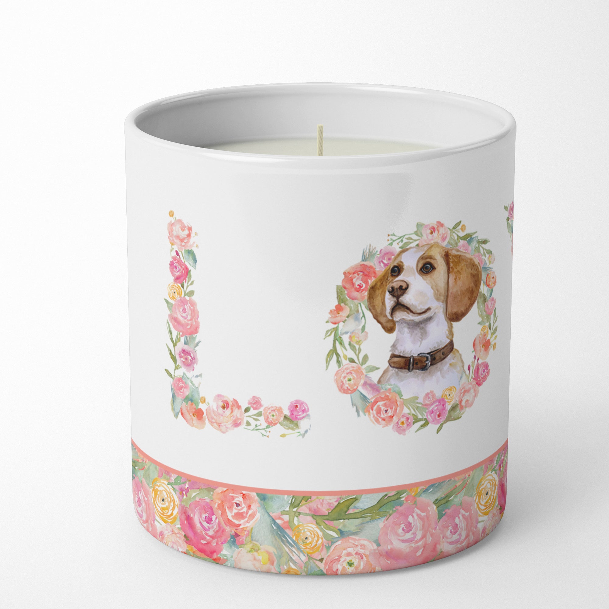 Beagle #3 Love 10 oz Decorative Soy Candle - the-store.com