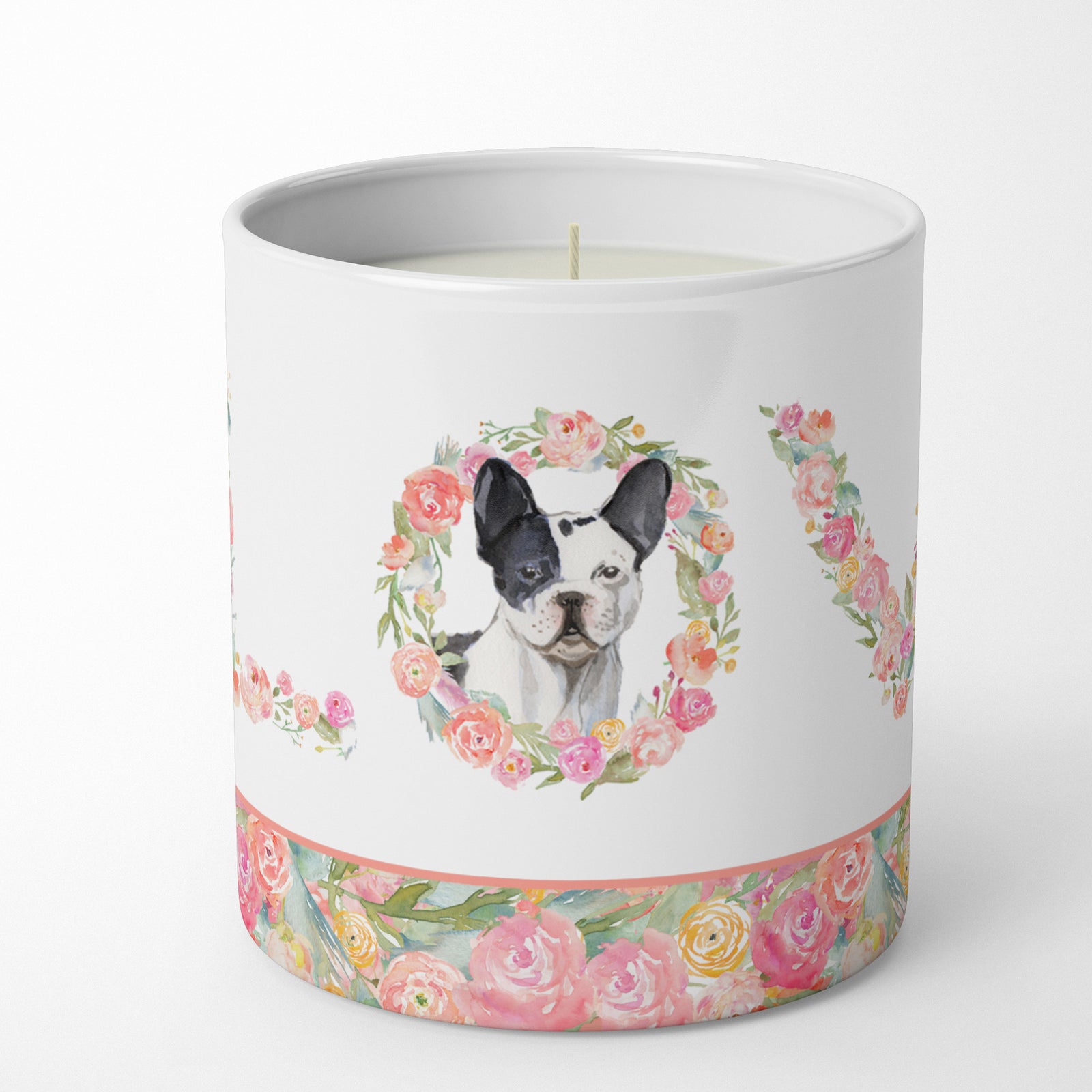Buy this French Bulldog Love 10 oz Decorative Soy Candle