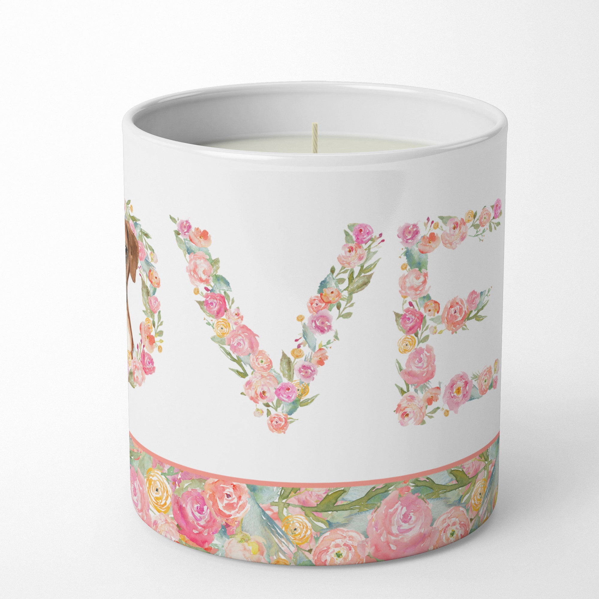 Boxer Love 10 oz Decorative Soy Candle - the-store.com