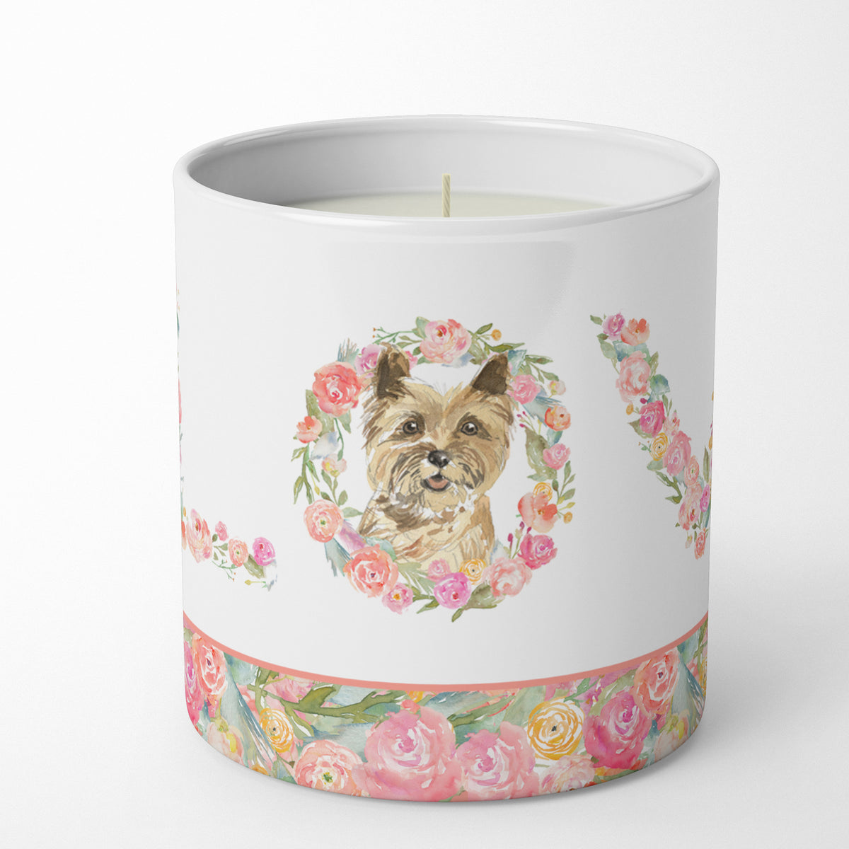 Buy this Cairn Terrier Love 10 oz Decorative Soy Candle