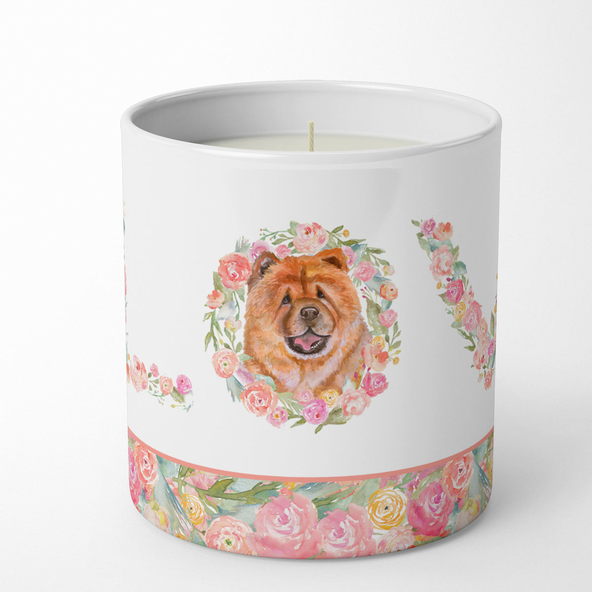 Buy this Chow Chow Love 10 oz Decorative Soy Candle