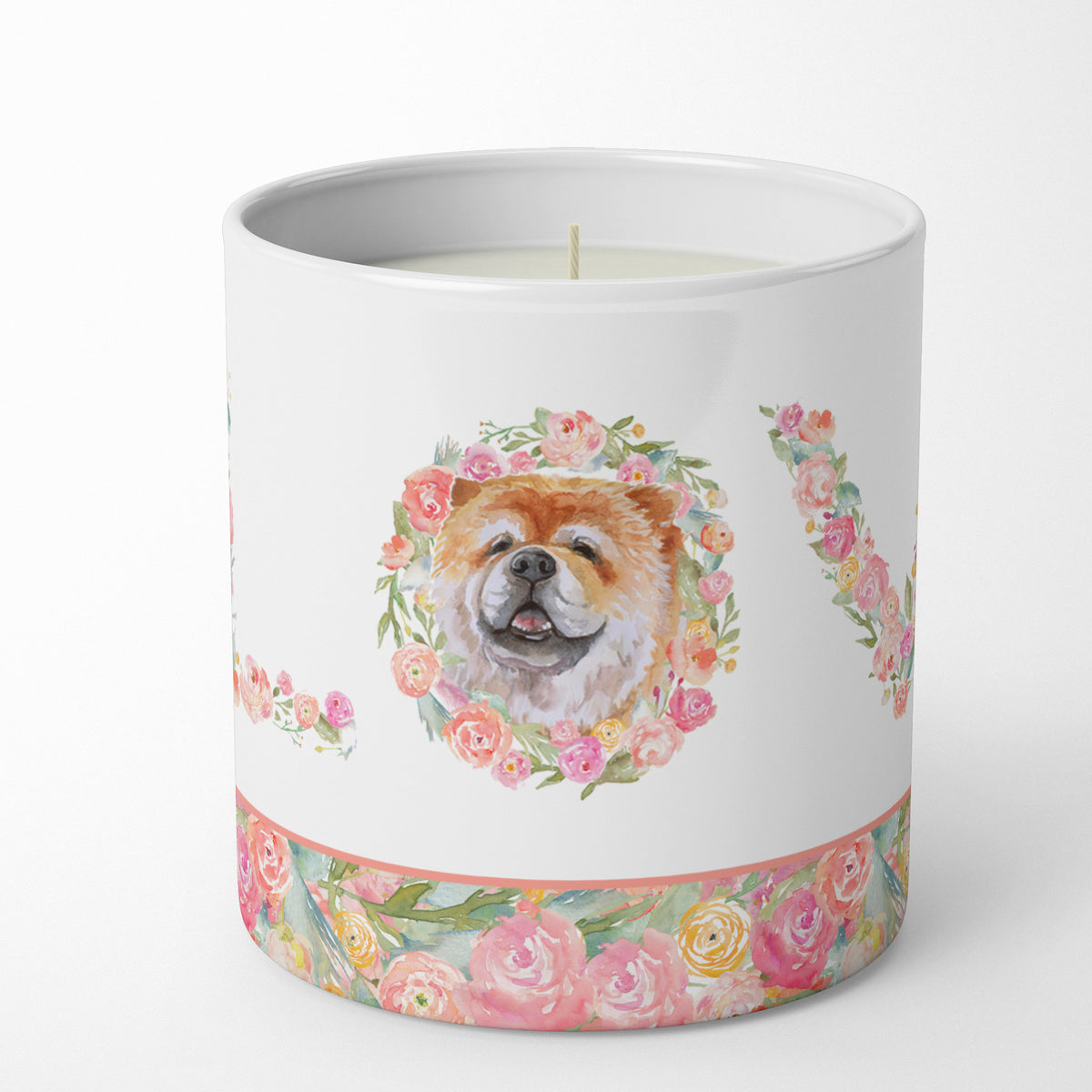 Buy this Chow Chow #2 Love 10 oz Decorative Soy Candle