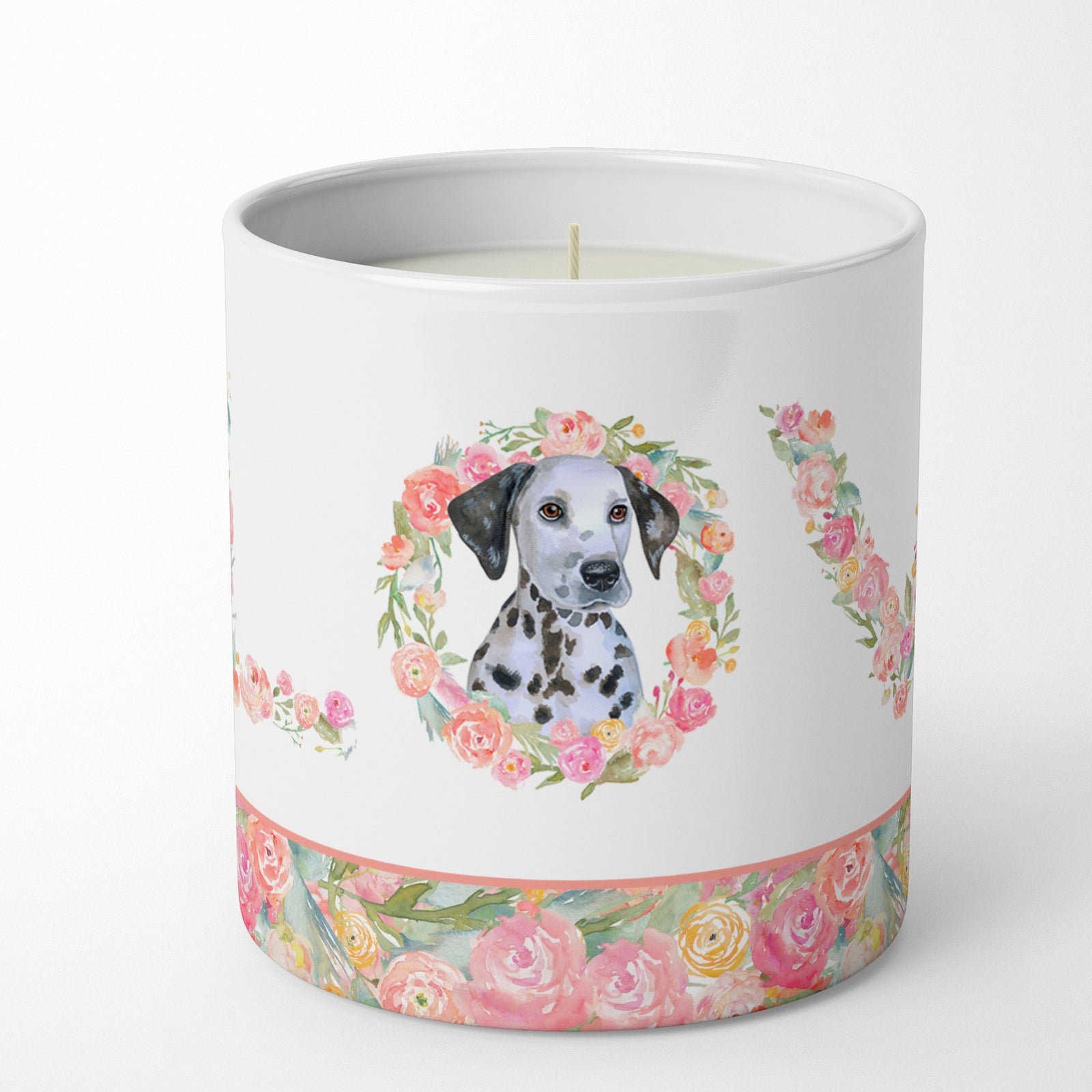 Buy this Dalmatian Puppy Love 10 oz Decorative Soy Candle