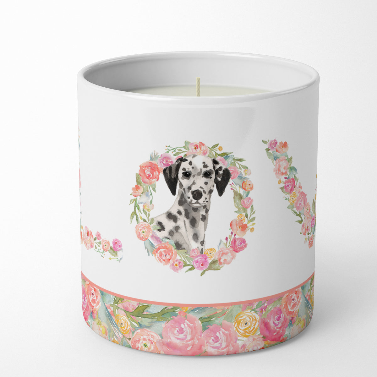 Buy this Dalmatian Love 10 oz Decorative Soy Candle
