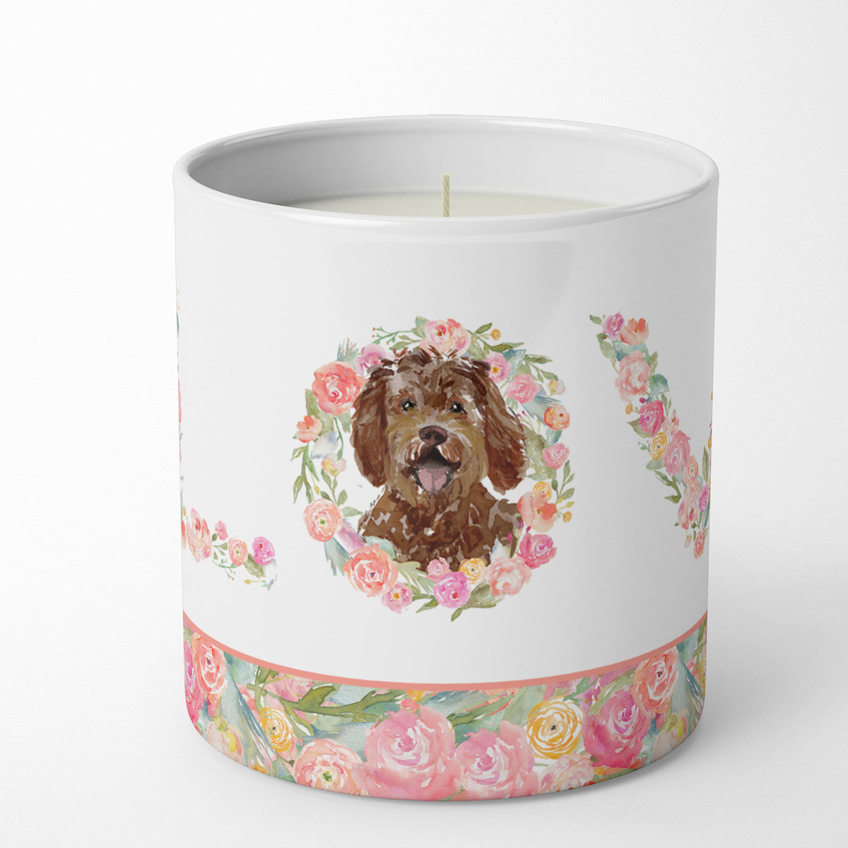 Buy this Labradoodle Love 10 oz Decorative Soy Candle