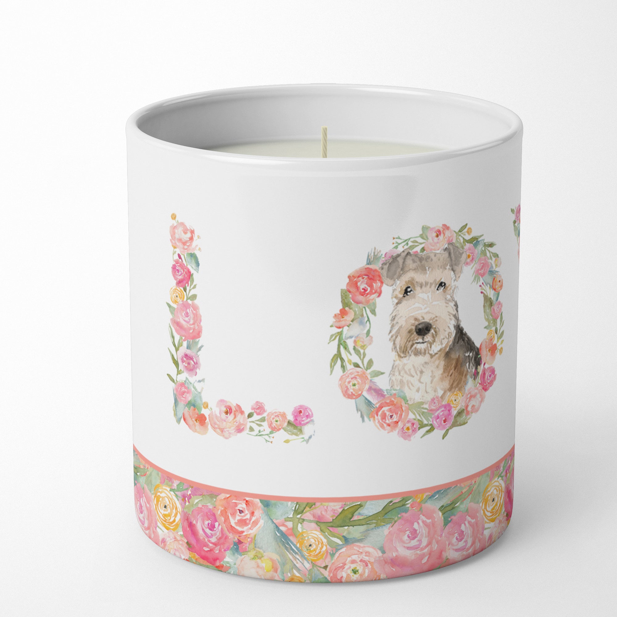 Buy this Lakeland Terrier Love 10 oz Decorative Soy Candle