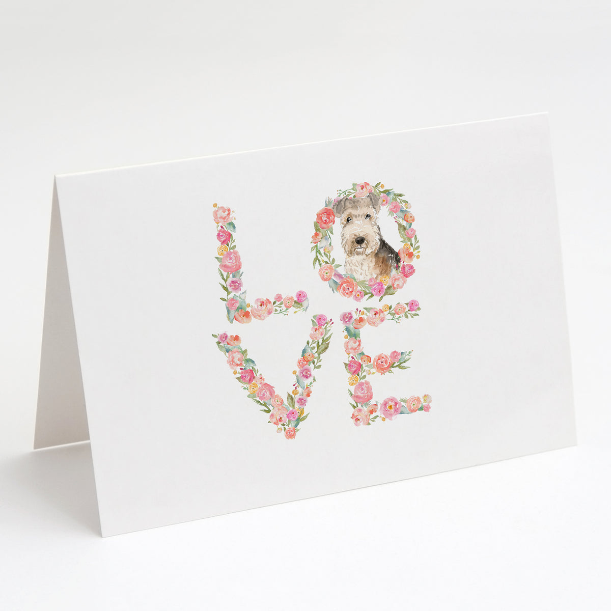 Buy this Lakeland Terrier Love Greeting Cards and Envelopes Pack of 8