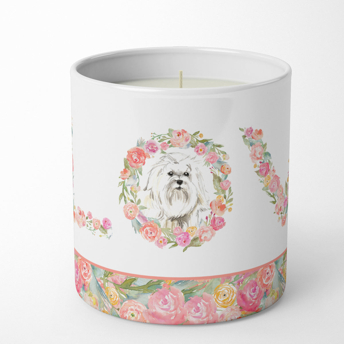 Buy this Maltese Love 10 oz Decorative Soy Candle