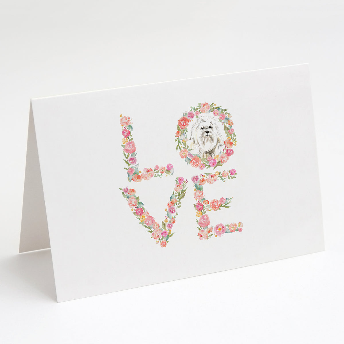 Buy this Maltese Love Greeting Cards and Envelopes Pack of 8