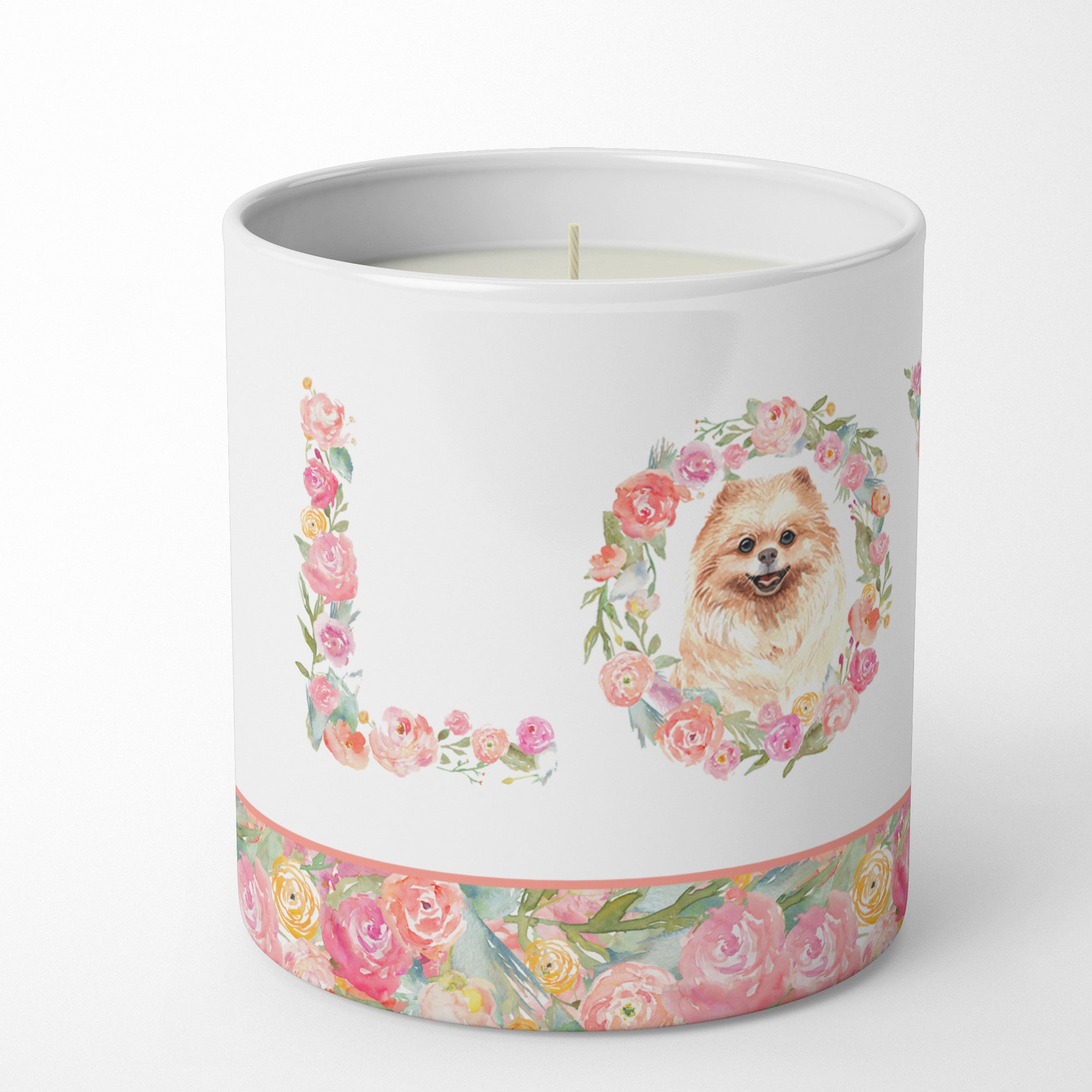 Pomeranian #2 Love 10 oz Decorative Soy Candle - the-store.com