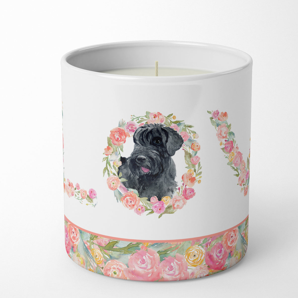 Buy this Giant Schnauzer Love 10 oz Decorative Soy Candle