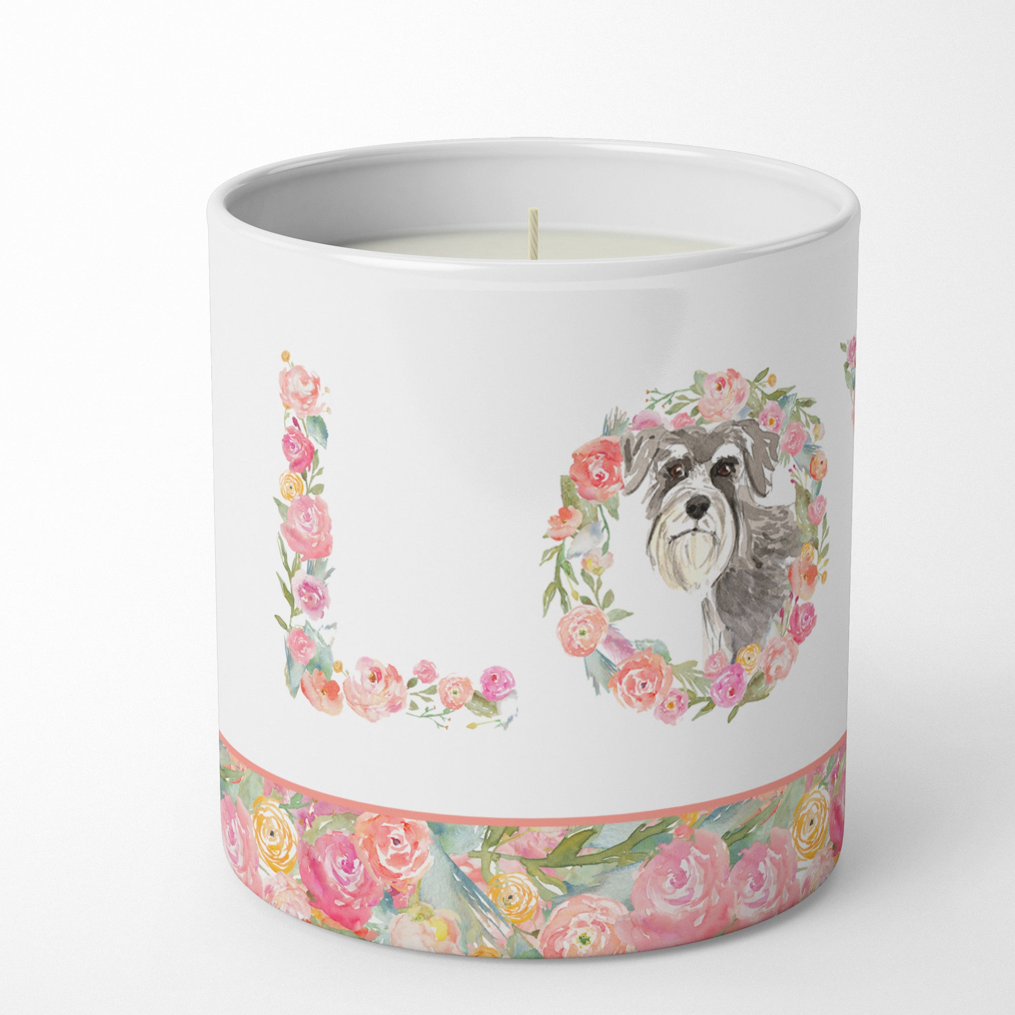 Buy this Schnauzer #2 Love 10 oz Decorative Soy Candle