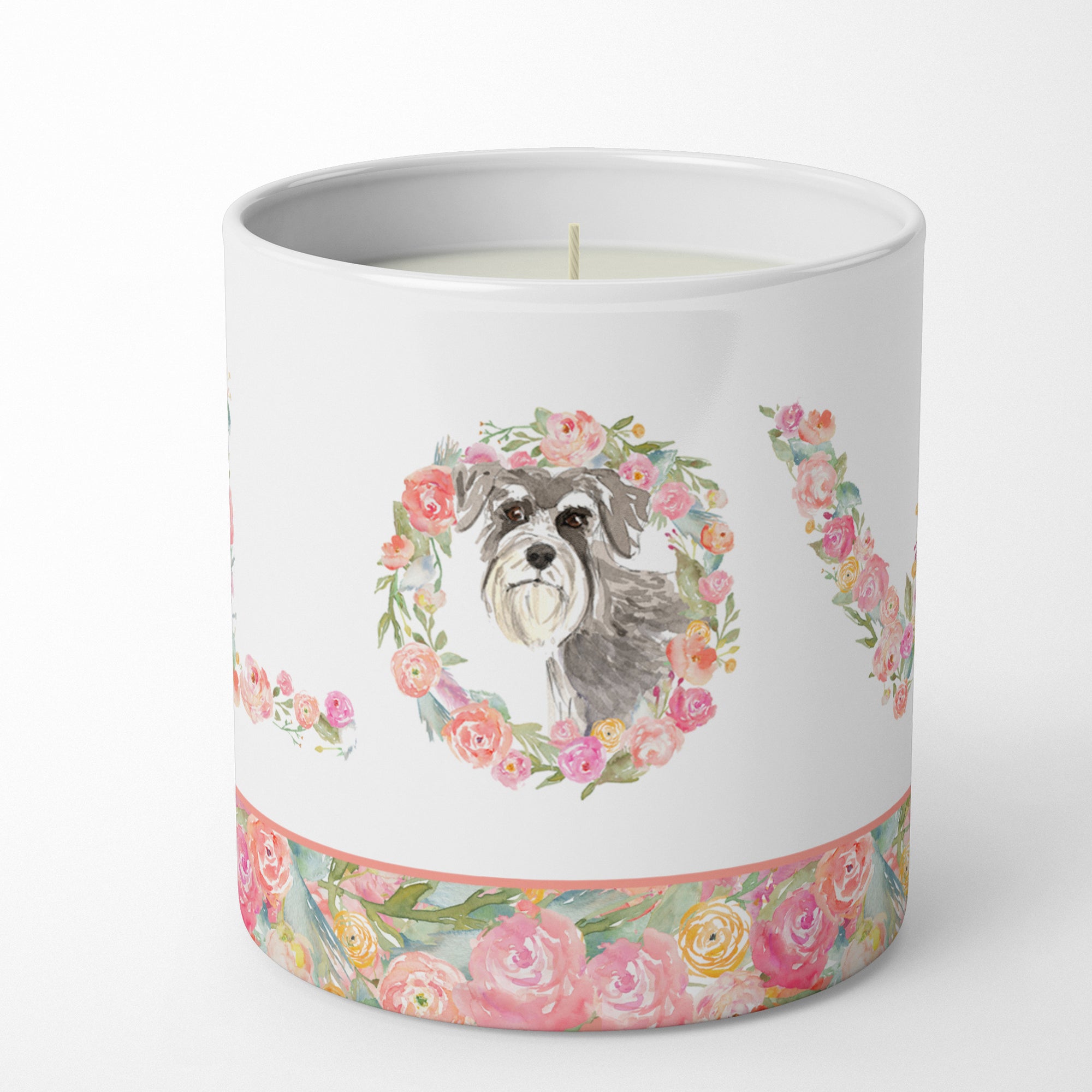 Buy this Schnauzer #2 Love 10 oz Decorative Soy Candle
