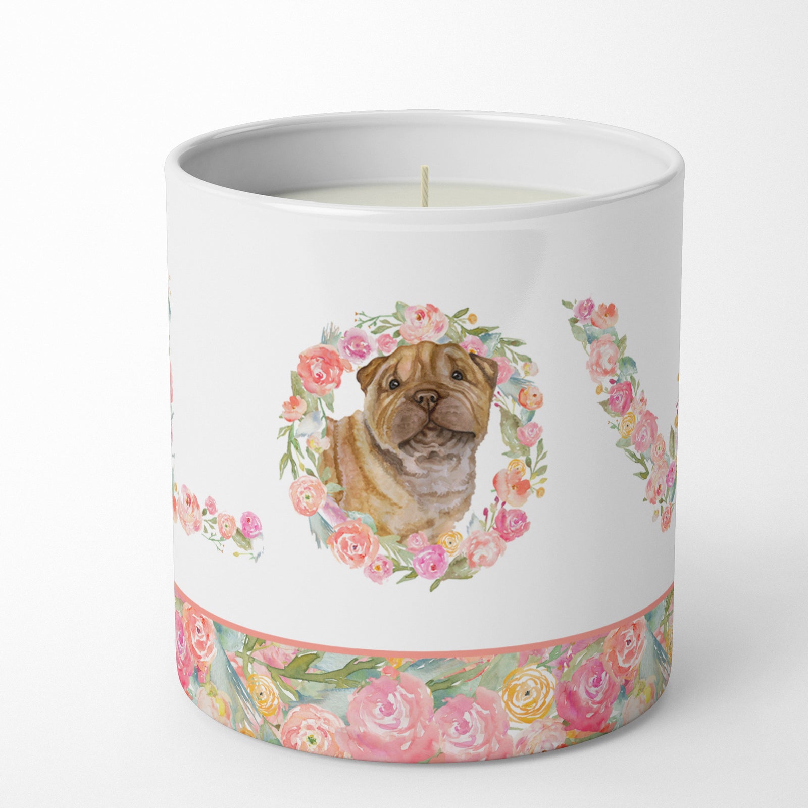 Buy this Shar Pei Love 10 oz Decorative Soy Candle
