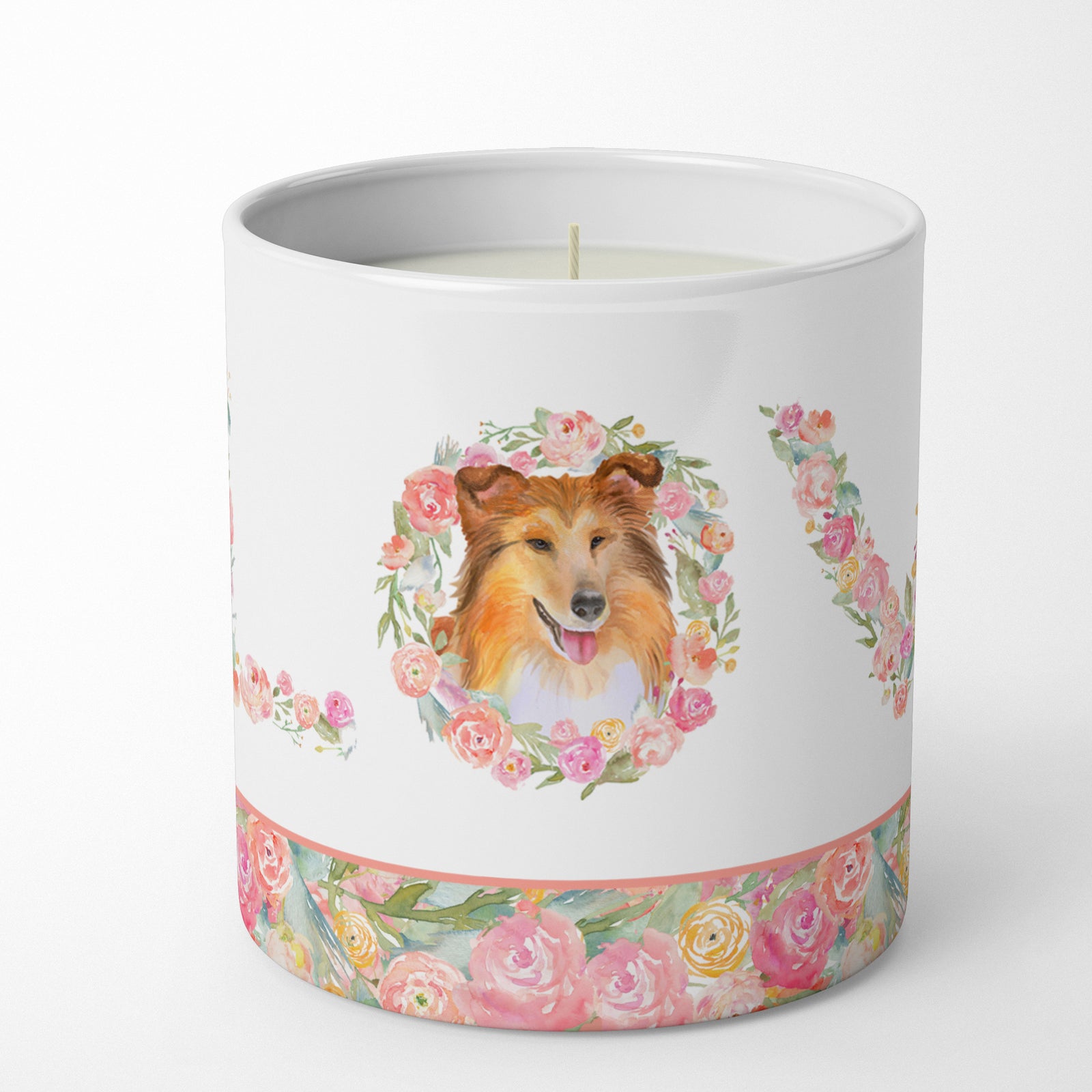 Buy this Sheltie Shetland Sheepdog Love 10 oz Decorative Soy Candle